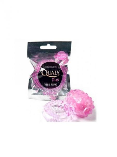 Anel Peniano Com Vibro que Brilha no Escuro – Qualy Fun